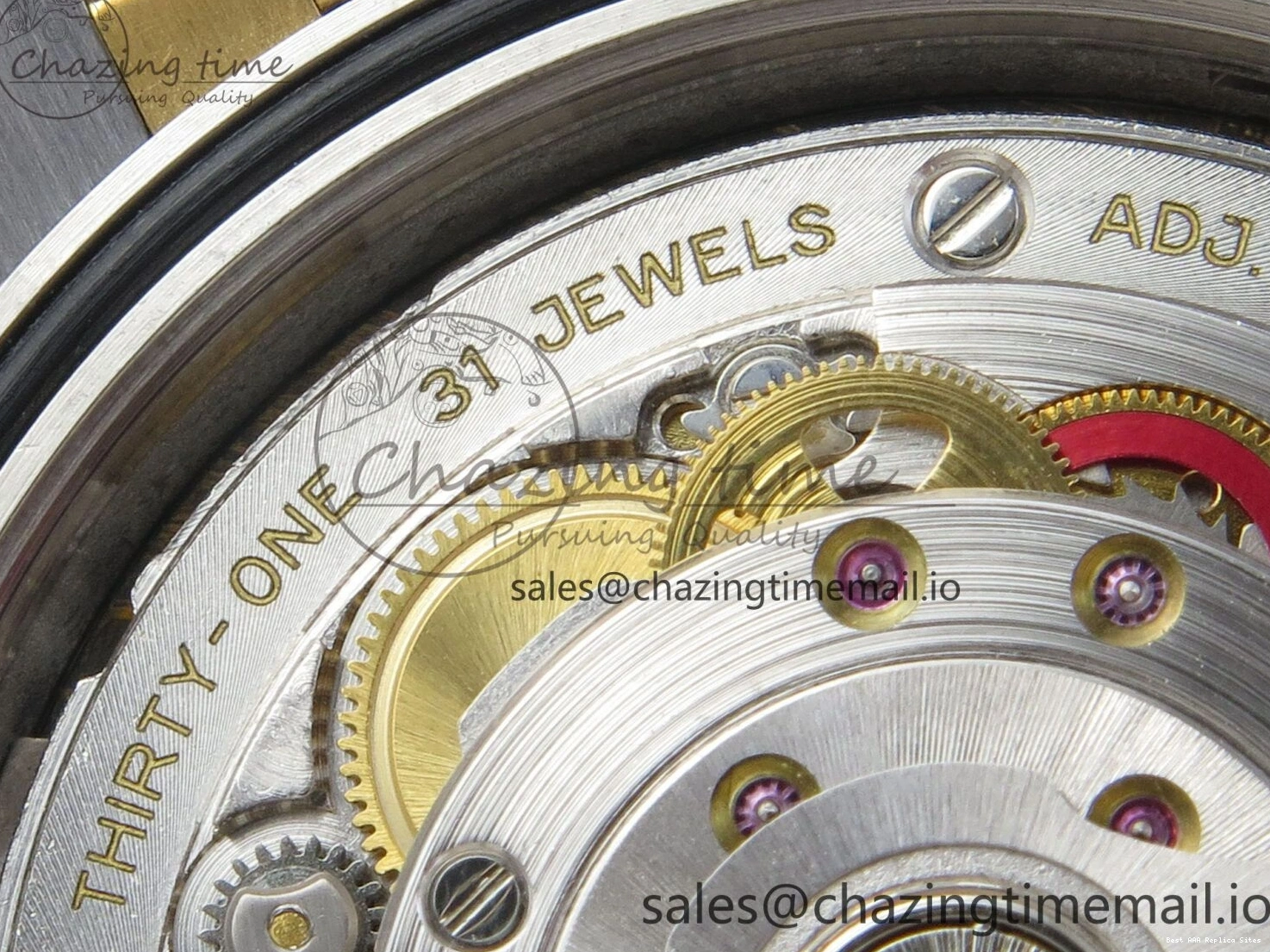 AAA Replica Watches on SS YG Dial DateJust SA Bracelet MOP 1:1 Jubilee Best White Diamond YG 299 Edition 3EF 41mm Chic SS 126333 0106